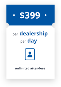 $399 Per Day Regular Price